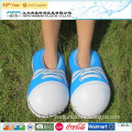 Inflatable Slipper logo printed for advertisement
